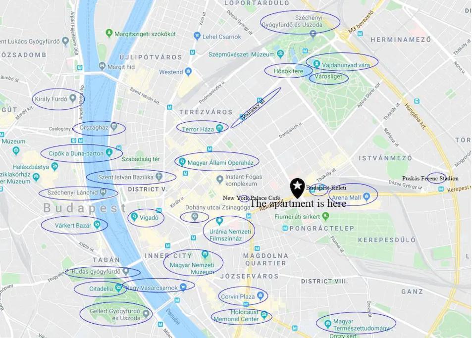 Keleti Apartment City Center Big Flat Bedroom Private Use Budapest Eksteriør billede